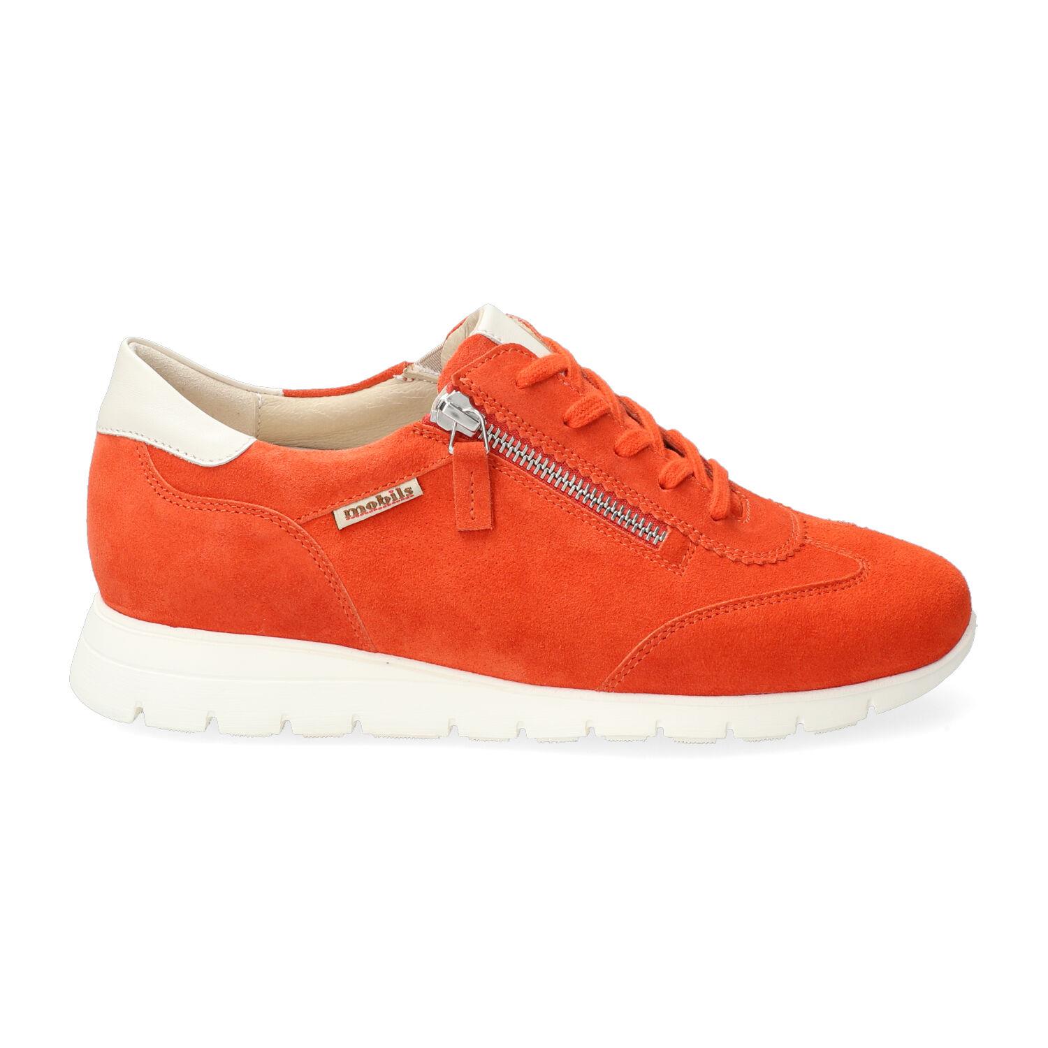 lacets femme modèle Donia Orange - Mephisto